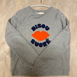 Sezane Gray Sweatshirt. Women size M